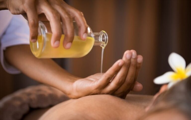 Aromatherapy massage
