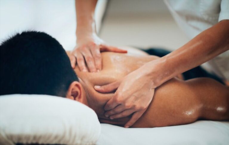 CBD massage treatment